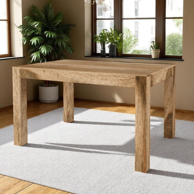 Cube Mango Solid Wood Dining Table