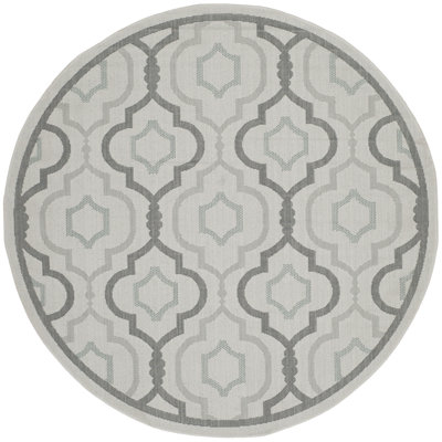 Bertka Performance Geometric Indoor/Outdoor Area Rug