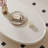 Creamy style creative oval coffee table-105839997