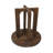 Transitional Solid Mango Wood Accent Side Table
