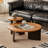 Simple and modern coffee table set