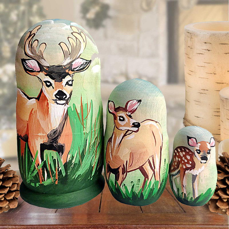 Christmas Deer Decorative Accent