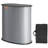 Portable Tradeshow Podium Table, 35.43" x 19.29" x 37.01", Display Exhibition Counter Stand