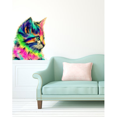 Adhésif décoratif chat