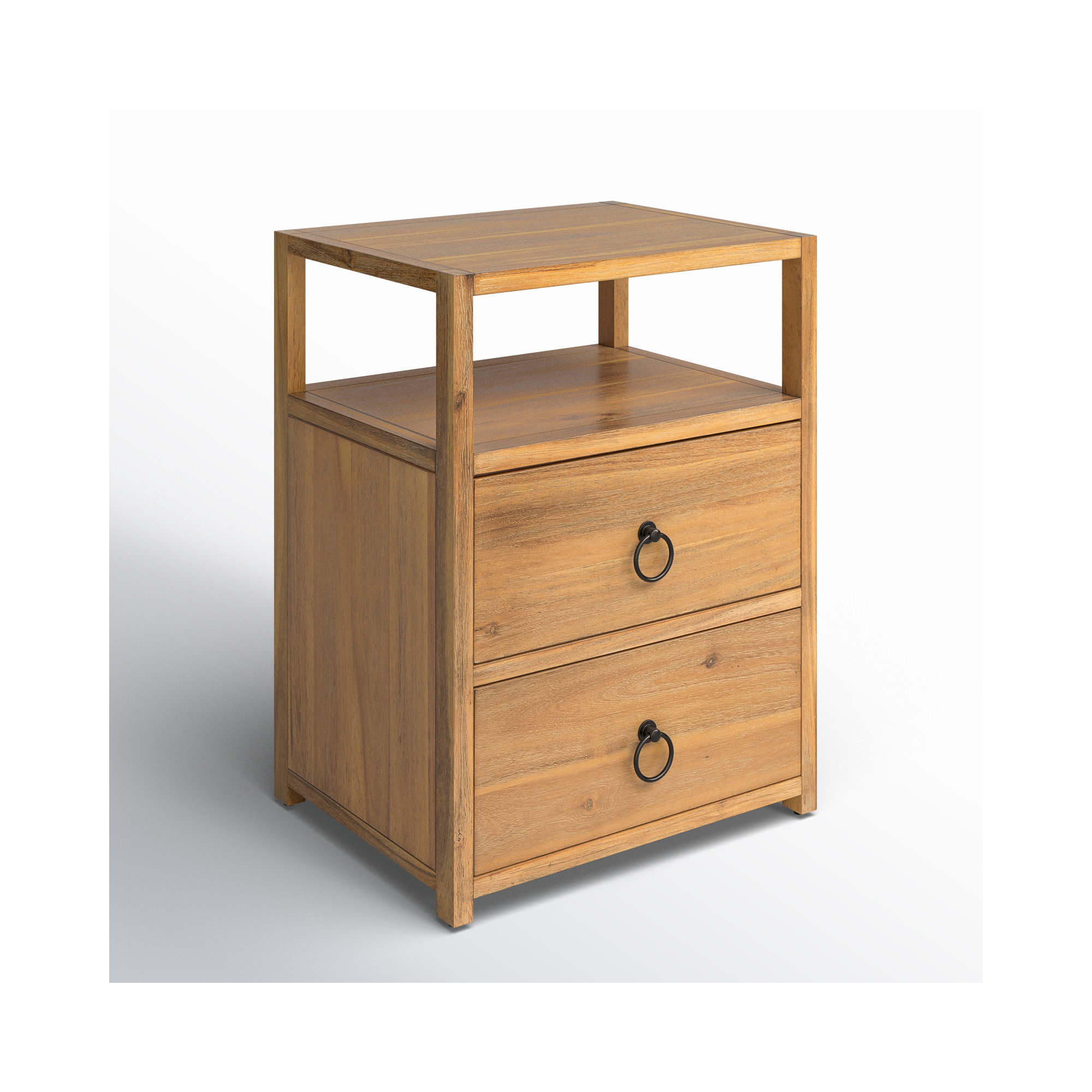 Elin 2 - Drawer Nightstand, Natural