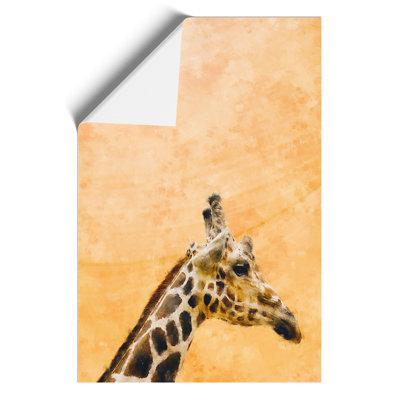 Giraffe Painting - Frameless Print