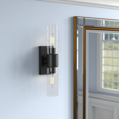 Rafal 2-Light Dimmable Steel Wallchiere
