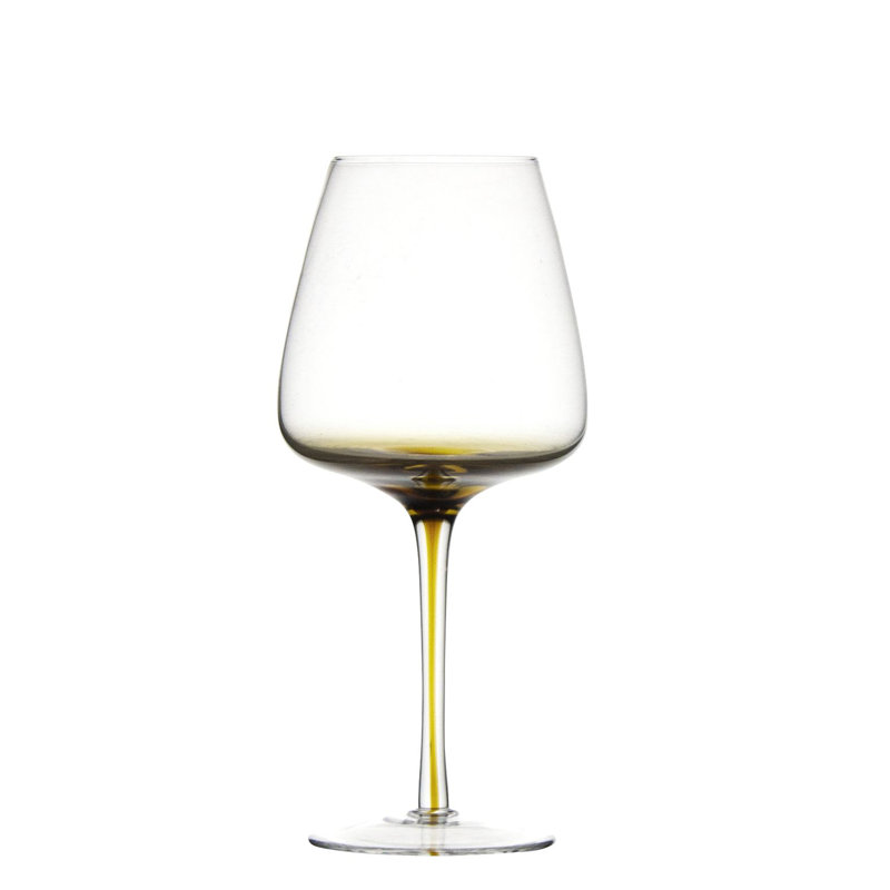 Verre à vin 18 oz Gem, Or / transparent