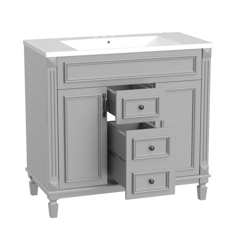 Base de meuble-lavabo simple Epes 35