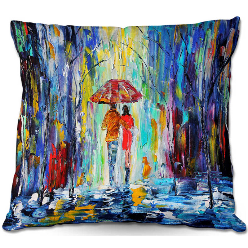  Coussin Couch Rainy Night, 20 po x 20 po