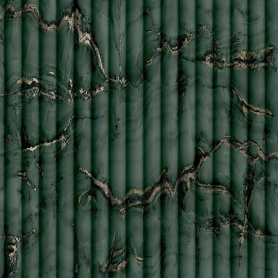 Imitation Group Fluted Marble Wallpaper