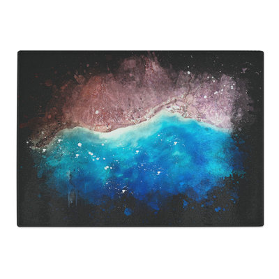 Tempered Glass the Beauty of the Earths Landscape Chopping Board