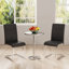 Chaise d'appoint en similicuir
