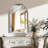 Arched Vintage Metal Frame Wall Mirror/Decorative Mirror-104604080-104604085