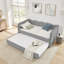 Lit de jour simple, canapé-lit convertible 3-en-1 Gingham-133070079-133070080