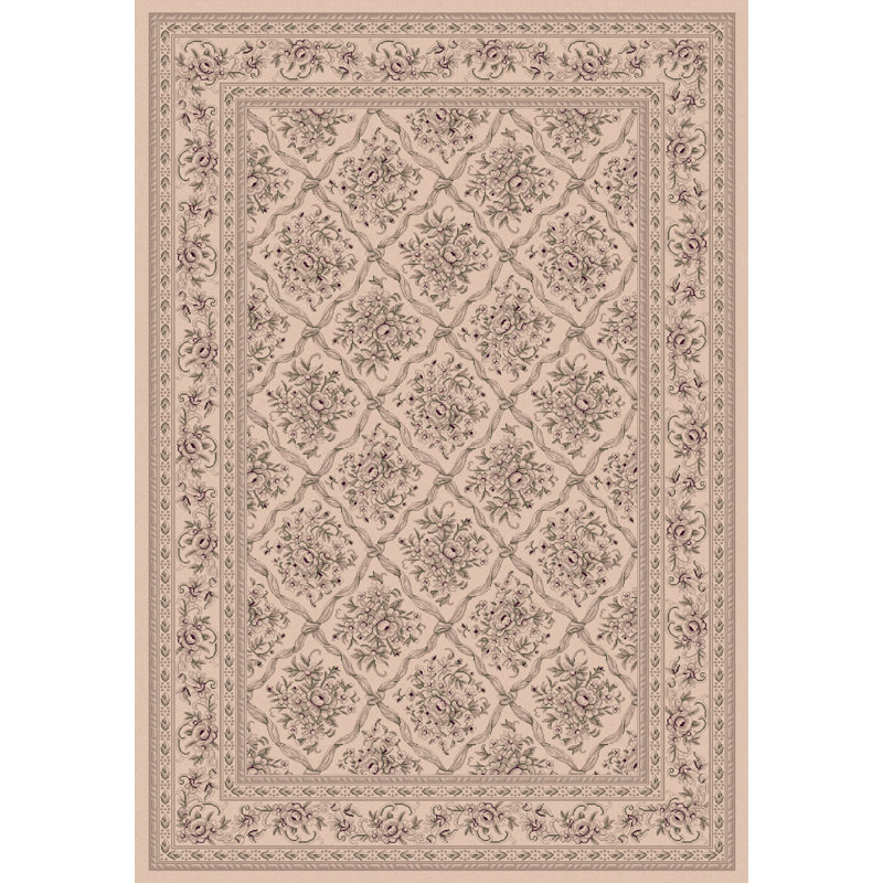 Tapis ivoire persan Atterbury, Rectangle 9 pi 2 po x 12 pi 10 po