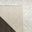 Tapis d'intérieur moderne beige 2 pi x 4 pi Leuchte-1444749870