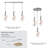 3-Light Linear Canopy - Sterling Finish-121780811