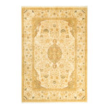 Classic One-of-a-Kind 6' 2" X 9' 0" Hand Knotted Area Rug