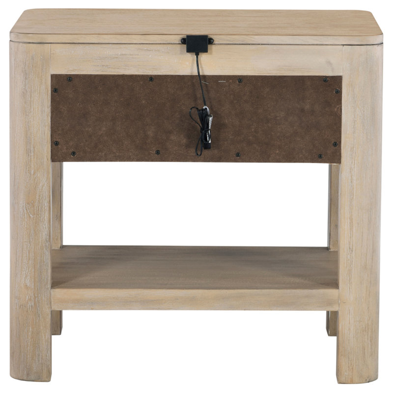 Table de chevet 1 tiroir Flores