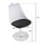 Chaise d'appoint moderne pivotante-852413515