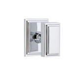 Grandeur Carré Square Rosette Single Dummy with Carré Knob