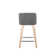 Archaimbaud Swivel Upholstered Counter Stool