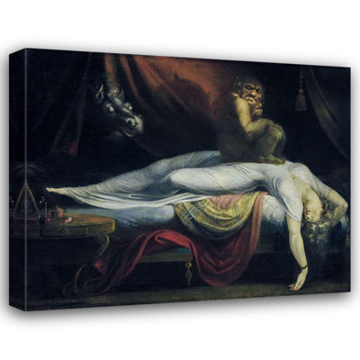 Astoria Grand Fuseli, Henry Gallery Wrapped Canvas Art Titled: The Nightmare (97_53313)