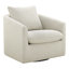 Fauteuil d'appoint pivotant rembourré Menta-116094295