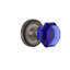 Rope Rosette with Waldorf Cobalt Door Knob-364772088