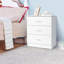55.9cm W Manufactured Wood Bedside Table