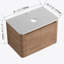 Meuble-lavabo mural 30 po et 2 portes à fermeture en douceur, emballage KD, contreplaqué (meuble-lavabo seulement, sans le lavabo)