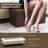 Faux Leather Ottoman-330047597