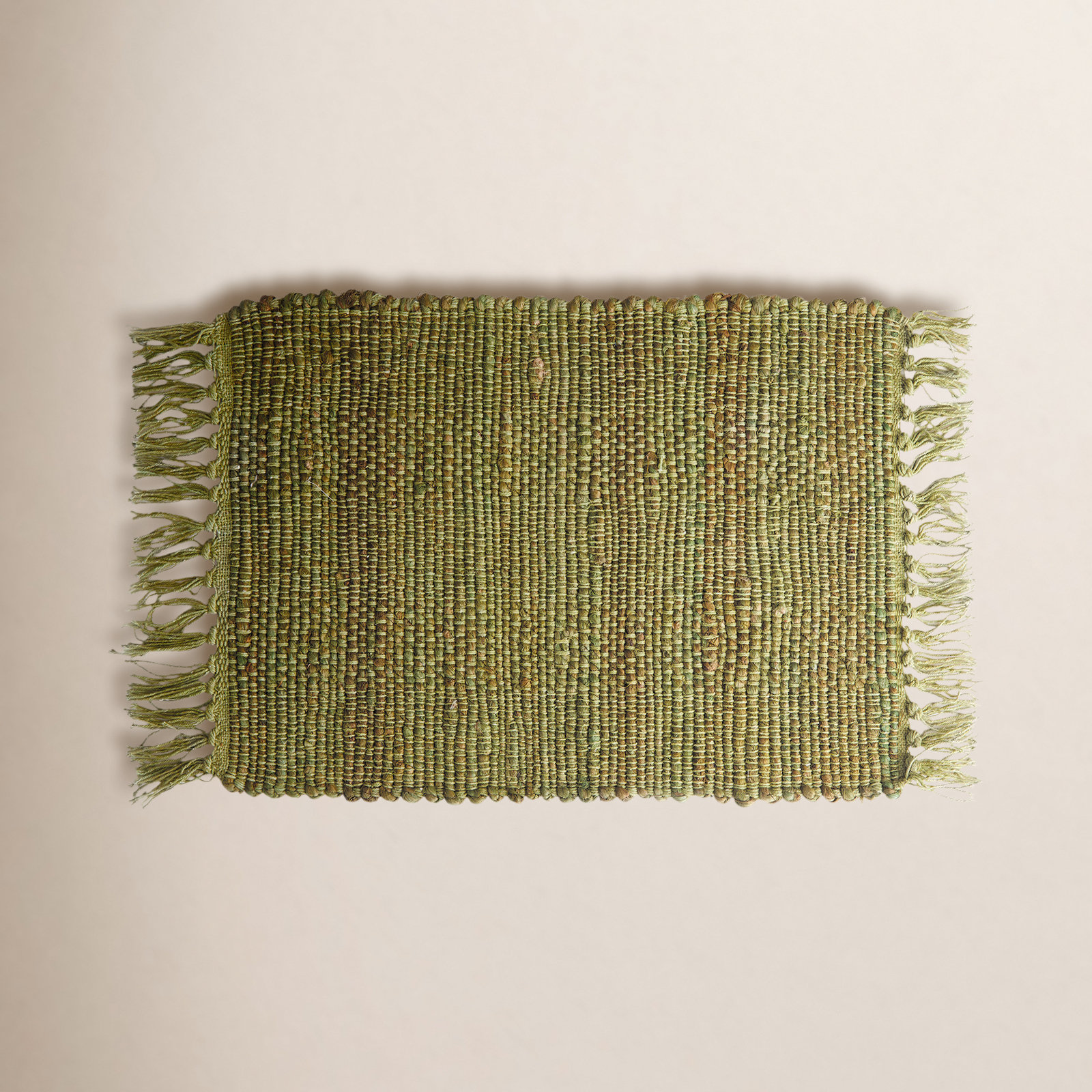 Payton Reversible Jute Placemat, Green