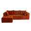 Canapé modulaire en velours côtelé Boneless-810145833