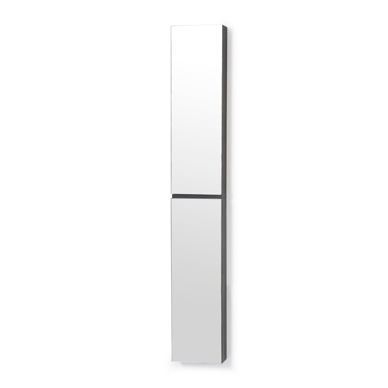 Zone 10'' W Mirrored Medicine Cabinet, Dark Oak