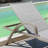 Adjustable Outdoor Lounge Chair Outdoor Chaise Lounge Set with Table
