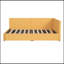 Lit de jour rembourré avec 2 tiroirs de rangement, structure de canapé-lit simple, aucun sommier nécessaire, tissu en lin-507507276