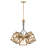 Ensemble Five Light Cluster Geometric Square Chandelier-1196923589