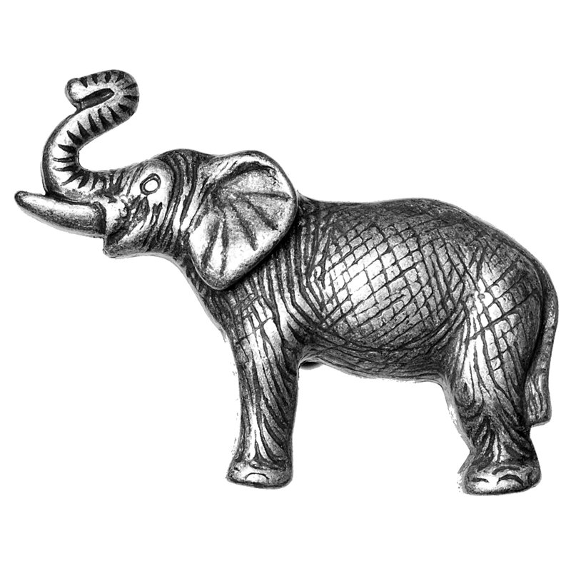 Novelty Knob, Pewter