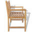 Yateley Solid Wood Teak Outdoor Bench-88360815