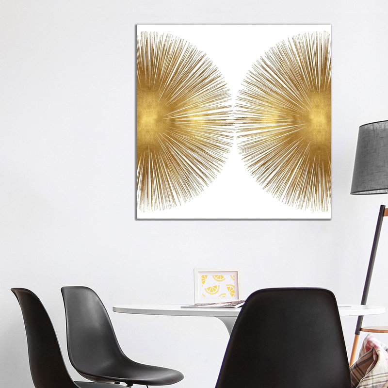 Sunburst II by Abby Young - Wrapped Canvas Print, 93.98 cm H x 93.98 cm W x 3.175 cm D