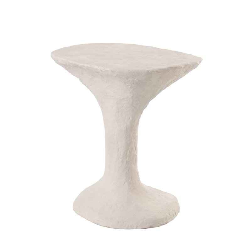 Primitive Accent Table-Soft White