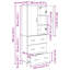69.5cm Sideboard-800487455