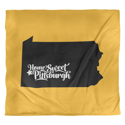 Housse de couette réversible simple Pittsburgh Pennsylvania