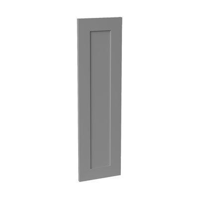 Sinber Gray Wall Cabinet Decorative Door Panel, 11.5" W x 41" H