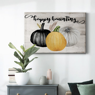 Happy Haunting-Gallery Wrapped Canvas