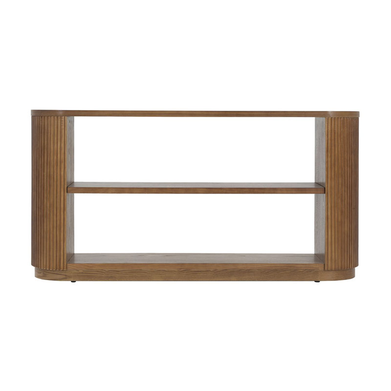 Modern Entryway Console Table, Brown