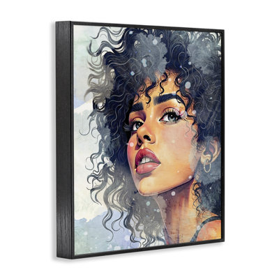 In Her Eyes Portrait Giclee Art, design by Kim Allen