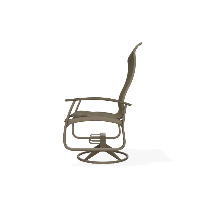 Belle Isle Outdoor Dining Chair, Elevation Stone, Beachwood